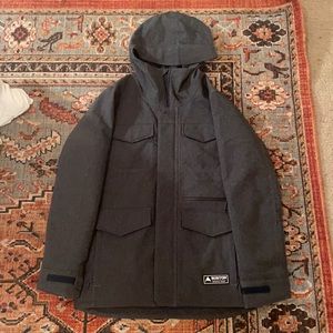 Burton men’s covert jacket denim